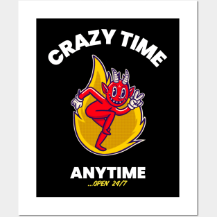 Crazy Time Posters and Art